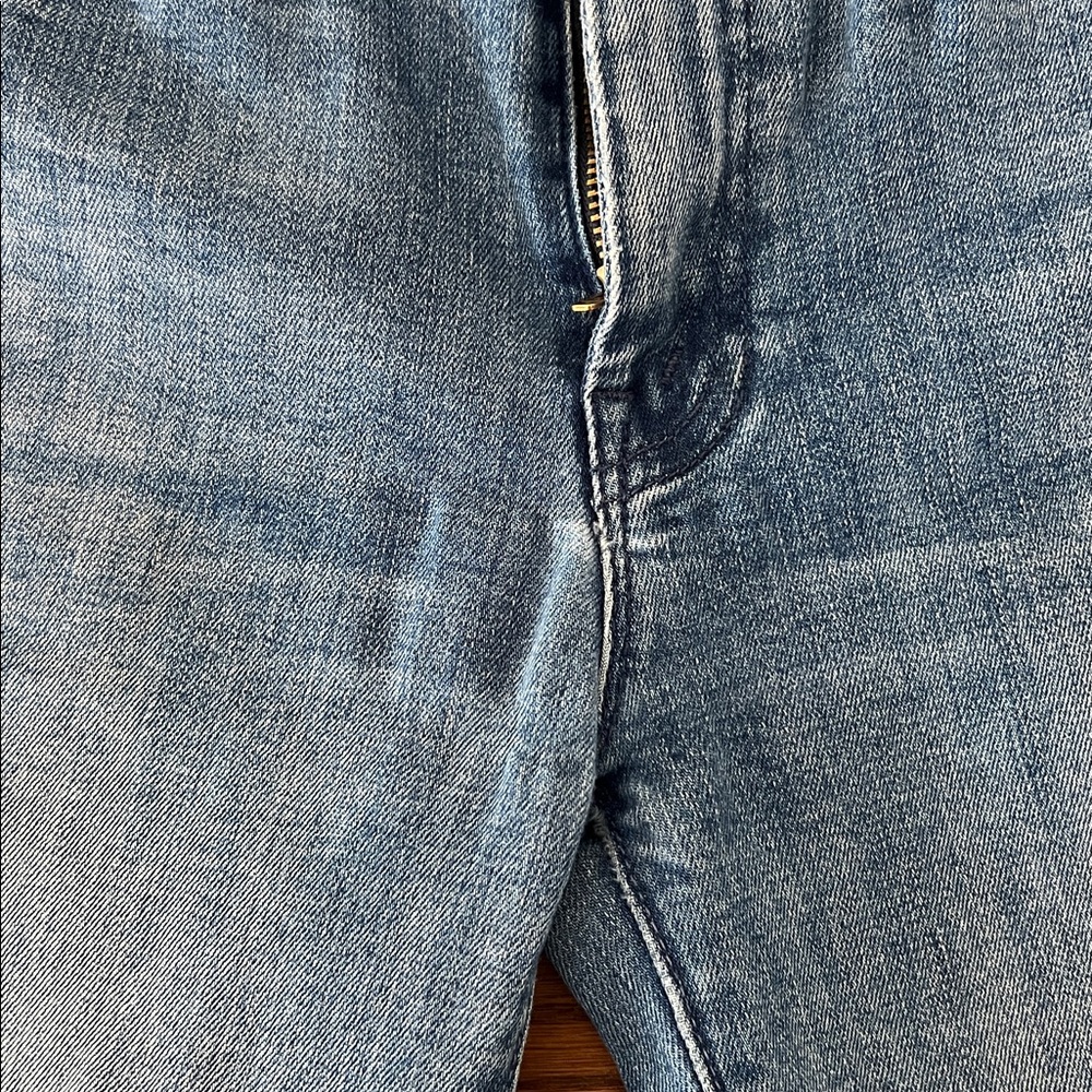 MOTHER Light Blue High-Rise Flare Jeans - Picture 6 of 13